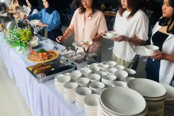 checklist tổ chức tiệc buffet 8/3 cho nhà máy/xí nghiệp lớn