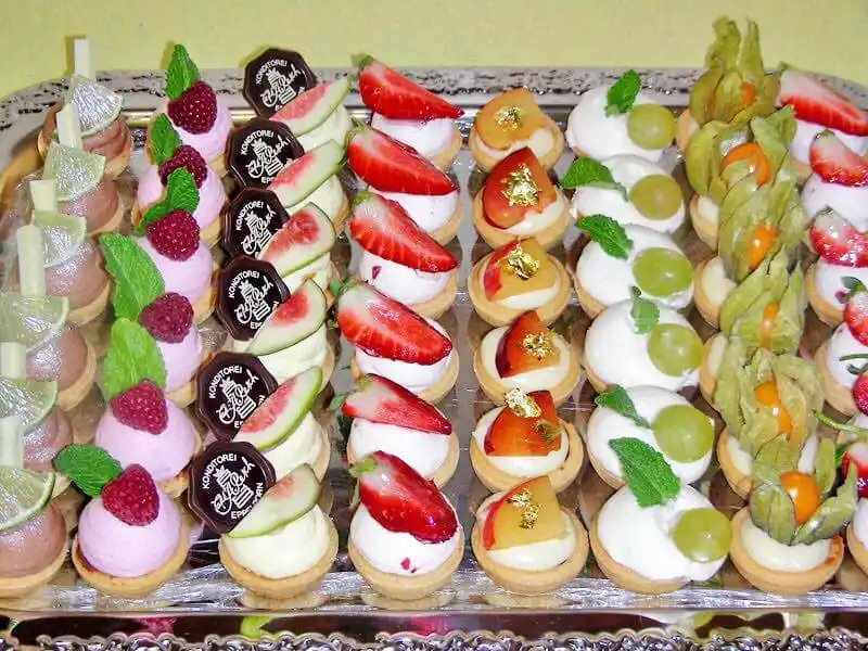 concept tiệc canape sang chảnh