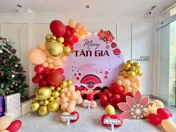 Cách trang trí tiệc tân gia tại nhà đơn giản