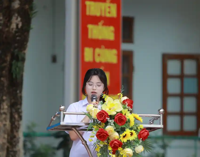 mẫu bài phát biểu học sinh lớp 9 ra trường lễ trưởng thành