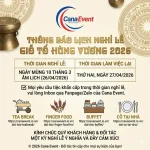 Lịch nghỉ lễ Giỗ Tổ Hùng Vương 2026