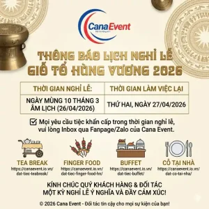 Lịch nghỉ lễ Giỗ Tổ Hùng Vương 2026