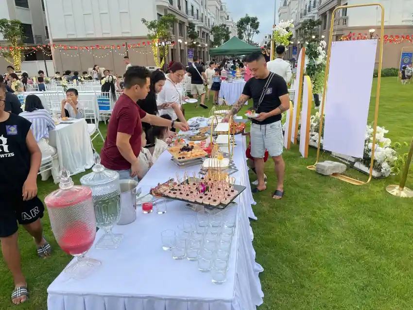 thực đơn tiệc prom night