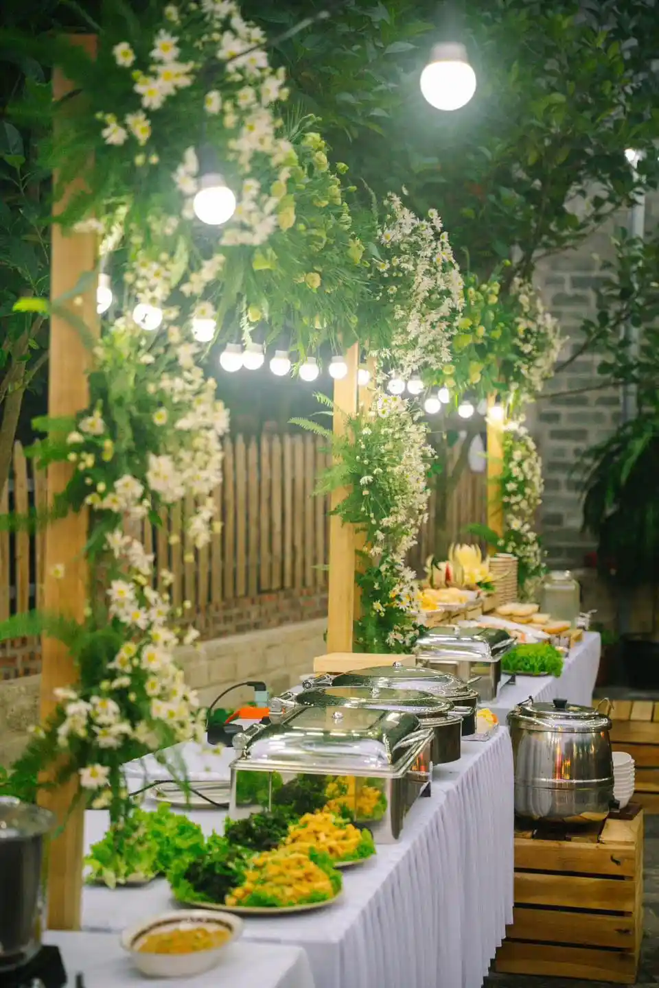 menu thực đơn cho tiệc tri ân kỷ yếu & lễ trưởng thành