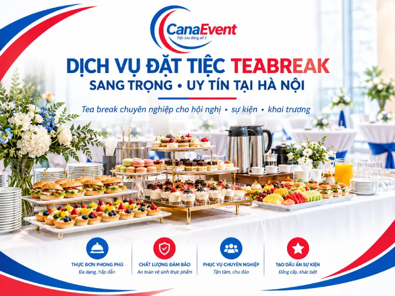 Đặt Tiệc Teabreak